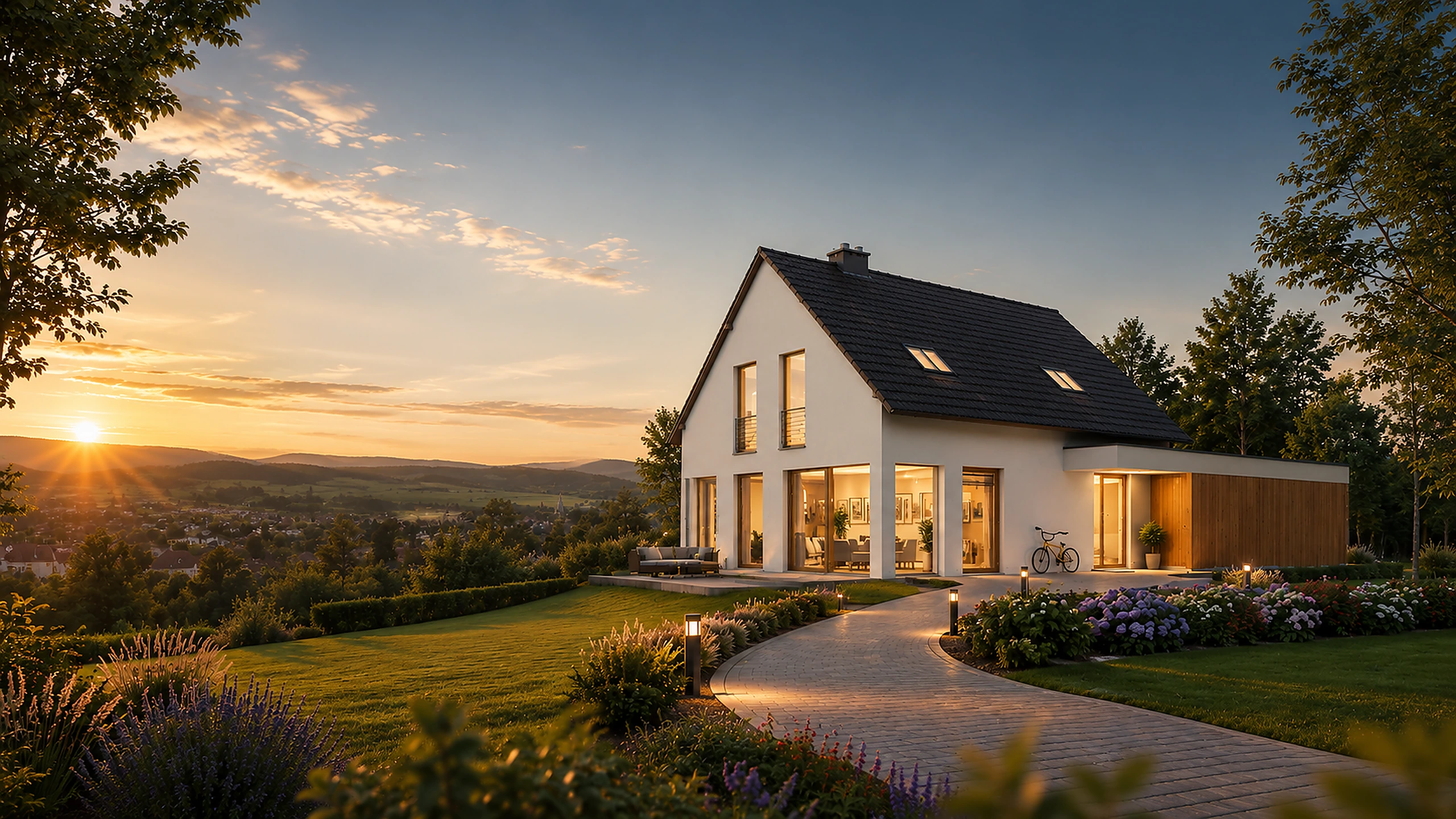 Wohnhaus in der Westpfalz als Startseitenmotiv von Pfalzblick Immobilien
